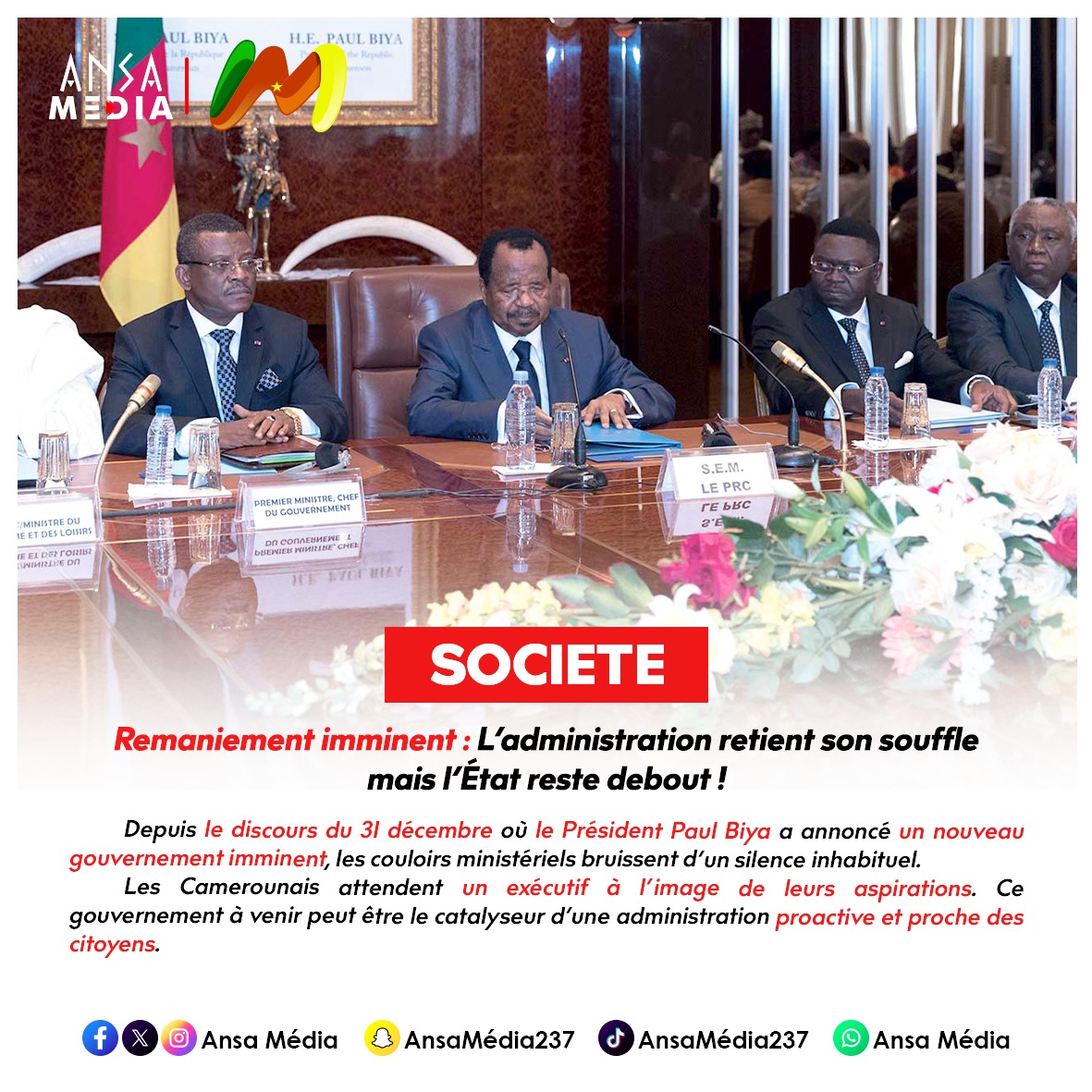 Remaniement imminent