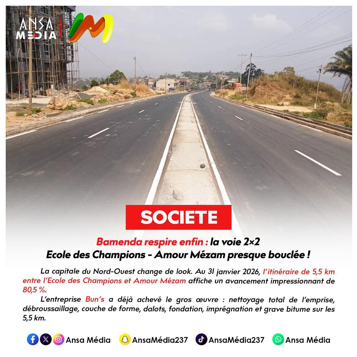 Bamenda respire enfin