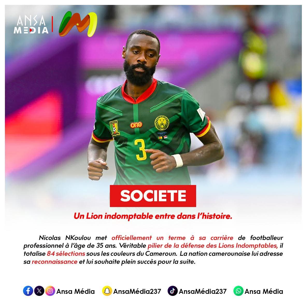 Un Lion indomptable entre dans l’histoire.