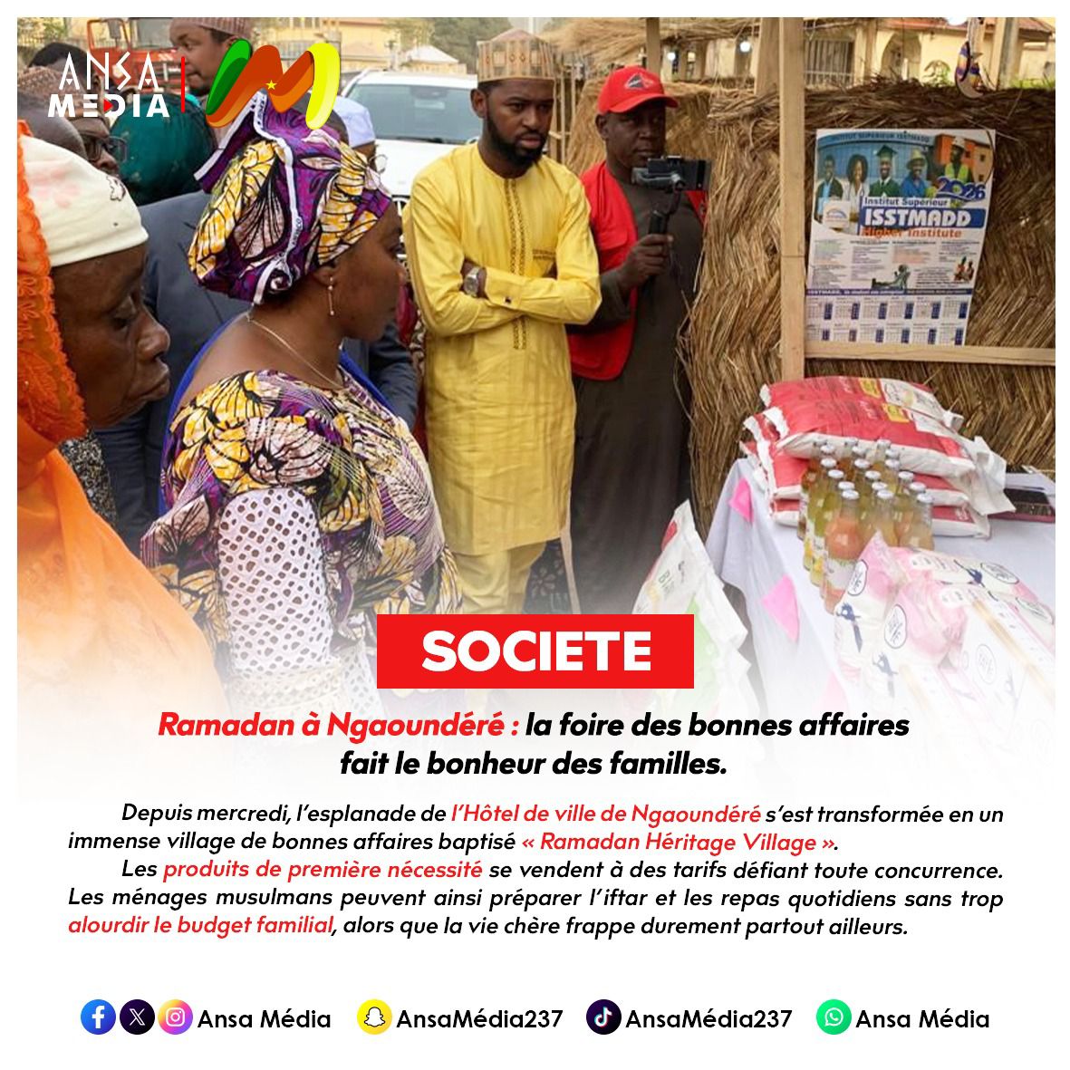 La foire des bonnes affaires fait le bonheur des familles.