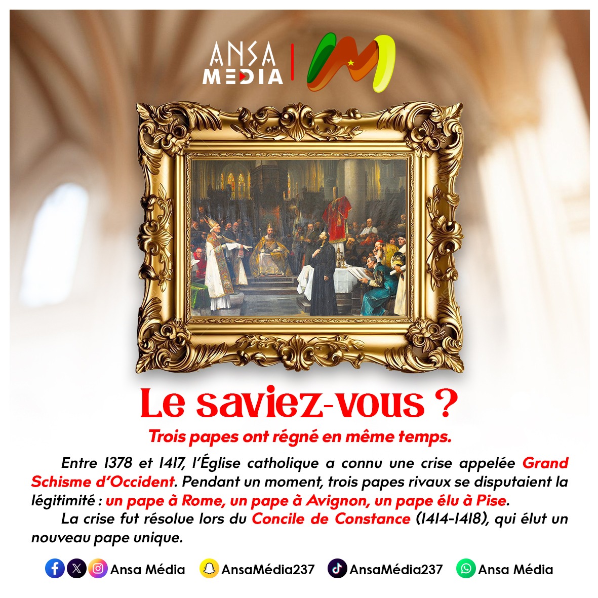 Le saviez-vous ?