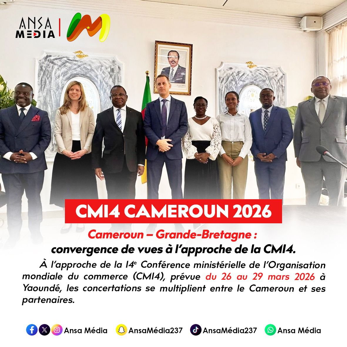 Cameroun – Grande-Bretagne