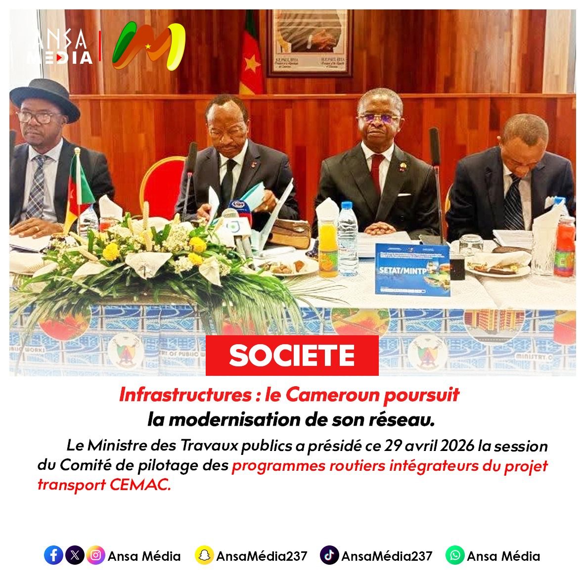 Infrastructures : le Cameroun poursuit la modernisation de son réseau.