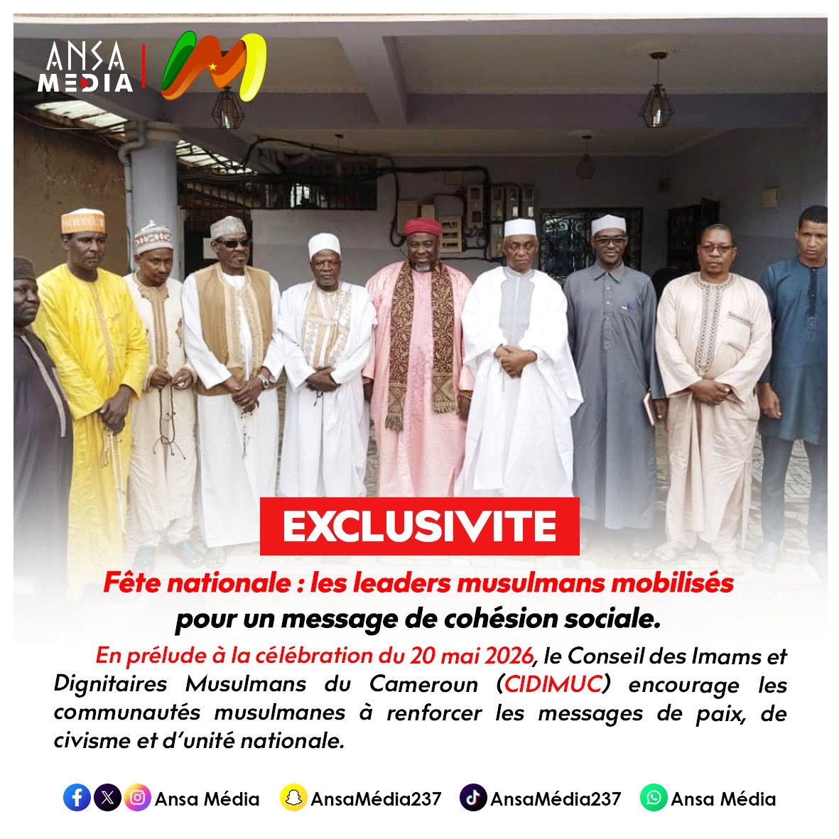 Fête nationale : les leaders musulmans mobilisés pour un message de cohésion sociale.