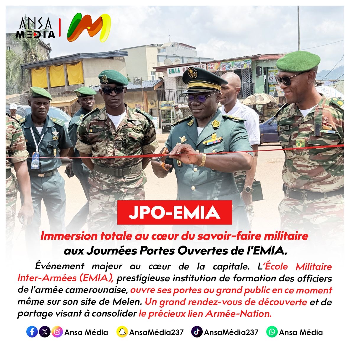 Immersion totale au cœur du savoir-faire militaire aux Journées Portes Ouvertes de l'EMIA.