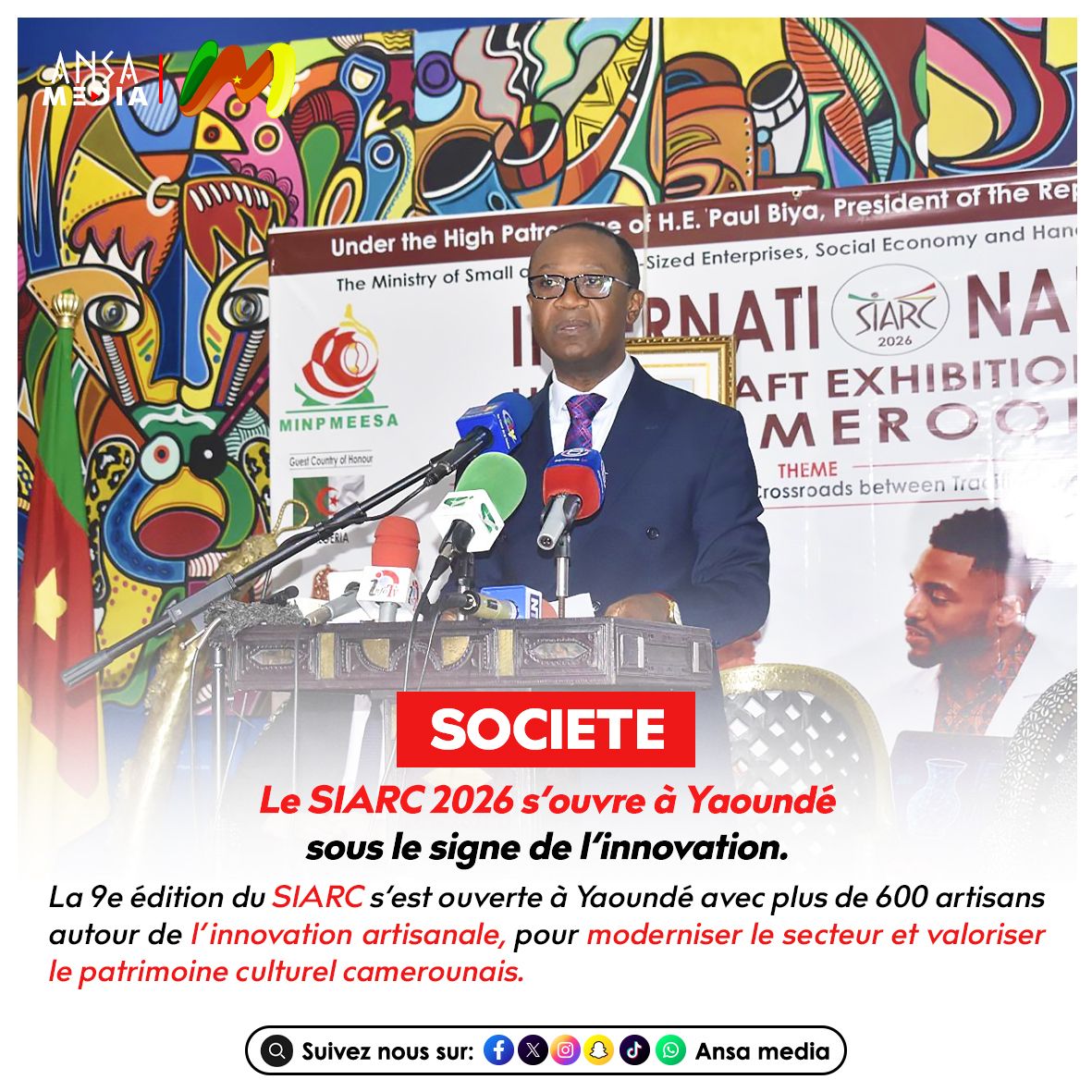 Le SIARC 2026 s’ouvre à Yaoundé sous le signe de l’innovation.