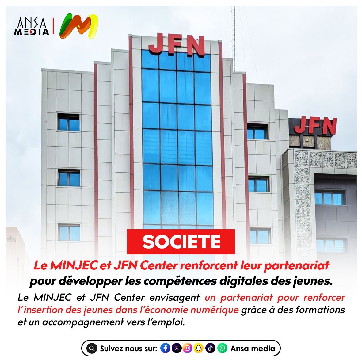 Le MINJEC et JFN Center renforcent leur partenariat