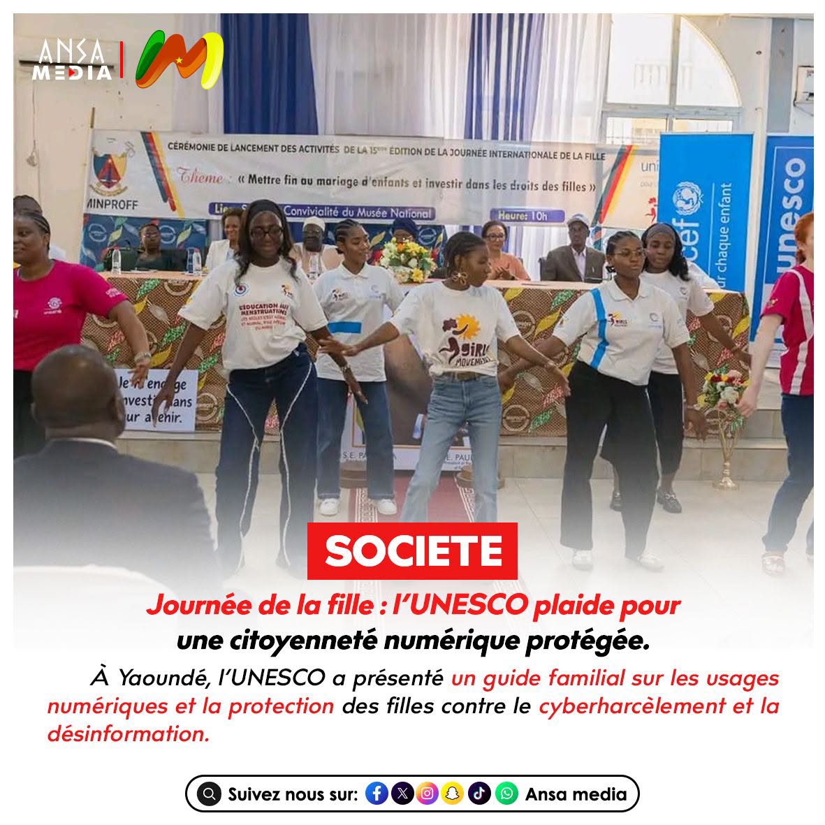 l’UNESCO plaide pour une citoyenneté numérique protégée.