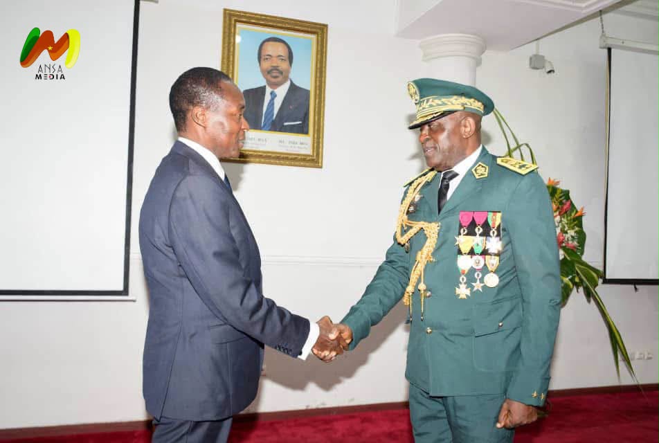 le Général de brigade M. Agha Robinson Ndong installé comme conseiller logistique.